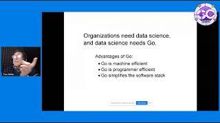 GopherCon 2021: Tom Miller - Northwestern's Data Science Program Features Go