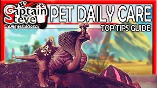 No Man's Sky Companions Daily Care Pets Guide Taming Feeding Releasing Egg Sequencing Tutorial