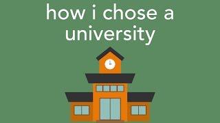 how i chose a university