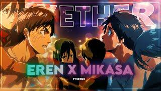 eren and mikasa twixtor clips for edit 4k60fps