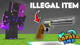 How I BANNED THE WHOLE SMP using the illegal item in the lifesteal smp. #LapataSMPS5application