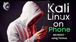 Kali linux on Android Install on Any phone 2024 (Non-root) |Full Installation |