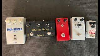 Fulltone and BYOC fuzz pedals