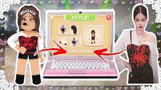 HOW to enter id codes in roblox kpop visionary? | dance studio (Mel Gracie)