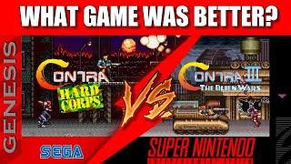 Contra Hard Corps vs Contra 3: Why The New One Is Better