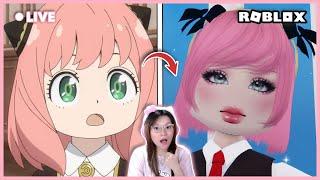 MUKA LEGEND JADI ANIME ?!! [DRESS TO IMPRESS ROBLOX INDONESIA]