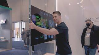 Displace TV: The World’s First Truly Wireless 4K TV (CES 2023)