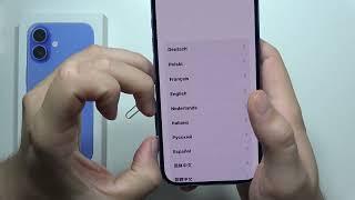 iPhone 16: How to Insert SIM Card