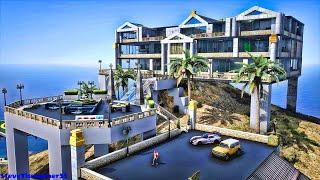 Millionaire's Best Mansion in GTA 5|  Let's Go to Work| GTA 5 Mods| 4K