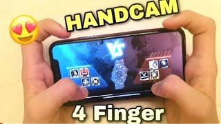 HandCam #1● POCO F1 pubg mobile ● 4 Finger + Full GYRO ● Smooth Xtrm 60 fps gameplay ●