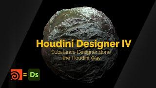 Houdini Designer IV  - Small details, Masks in COPs - Substance Designer in Houdini