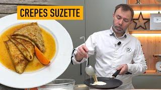 SECRETS TO PERFECTING FRENCH CREPES SUZETTE