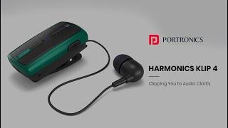 Harmonics Klip 4 Mono Earphone With Clip And Retractable Wire!