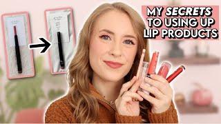 7 Ways to Repurpose Lip Products // Project Pan Tips to Use Up Lipsticks, Lip Glosses, & Lip Balms 