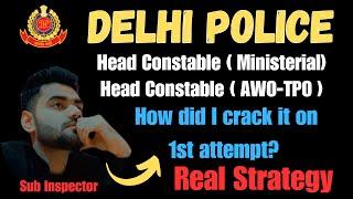 Delhi Police HCM & AWO-TPO Srategy for 10 months || Jobpakki with Shubham