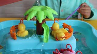 Children's Toys - Fishing for Fish and Ducks, Learning to Count and Colors - Fishing for Kids