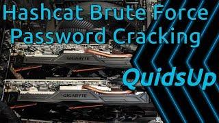 Brute Force Password Cracking with Hashcat