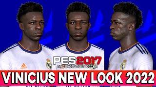 PES 2017 VINICIUS JR NEW FACE & HAIRSTYLE