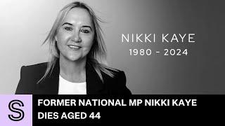 Nikki Kaye dies aged 44 | Stuff.co.nz