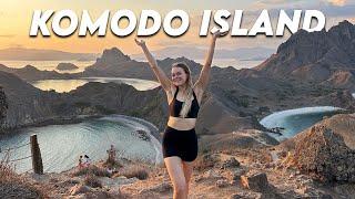 Sailing KOMODO ISLAND Indonesia  Pink Beach, Padar Island, seeing Komodo Dragons & Manta Rays!