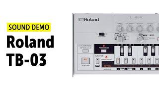 Roland TB-03 Sound Demo (no talking)