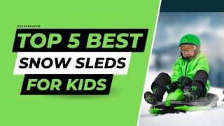 Top 5 Best Snow Sleds for Kids Review of 2023 l Best Snow Sleds for Kids Price on Amazon