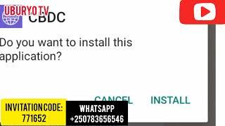 Central Bank Digital Currency:CBDC mining App, Step by step to Open CBDC mining:Dore uko Bikorwa