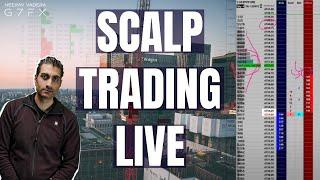 Scalp Trading I LIVE INSTITUTIONAL SCALPING I DOM