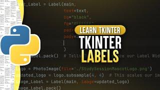 Tkinter Label | Learn Tkinter