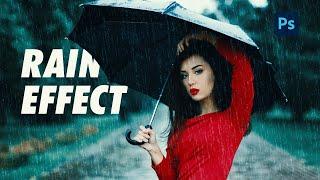 Rain Effect in Less Than 1.3  Minute with Photoshop | Iconicpro