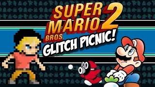 Super Mario Bros 2 Glitch Picnic | Super Mario Bros 2 Glitches (NES) | MikeyTaylorGaming