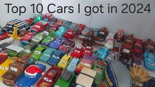 top 10 Disney Pixar Mattel cars I got in 2024