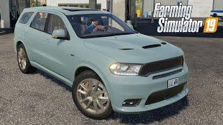 FS19 - Dodge Durango SRT 2018 - CAR MOD DOWNLOAD LINK for Farming Simulator 2019 #gaming #games #suv