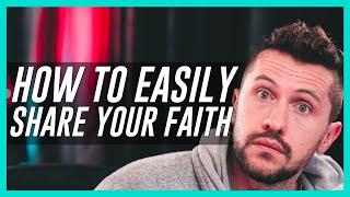 How to Talk About Jesus with Non Believers, Easy Way to Share The Gospel
