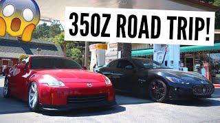 Nissan 350z & Maserati GranTurismo | Pacific Coast Road Trip!