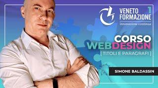 Corso Web Design Online [Titoli e Paragrafi]