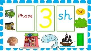 Phonics 'sh' Words Reading Machine