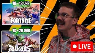 Community Aufnahmen FORTNITE und dann Marvel Rivals!  Täglich um 14 Uhr neue Videos!