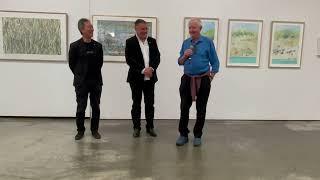 Art Atrium Simon Chan Philip Cox & David Holm ' A Landscape Duality' Exhibition Opening