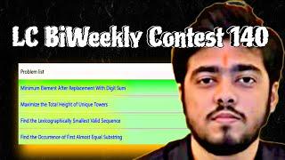 LEETCODE BIWEEKLY CONTEST 140