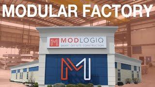 MODLOGIQ Commercial Modular Manufacturer Factory Tour with Dave Cooper