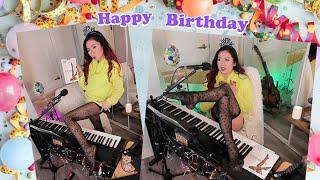 Birthday Party Nylons Try On Live Music! Pantyhose Stockings Tights Review Feet Soles Toes Fashion