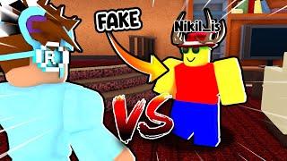 I Found A FAKE NIKILIS, So I 1v1'd HIM And This HAPPENED... (Murder Mystery 2)