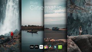 Blue Cinematic Vibes Lut | Free Cinematic Lut Pack Premiere Pro | Free Cinematic Lut Final Cut Pro x