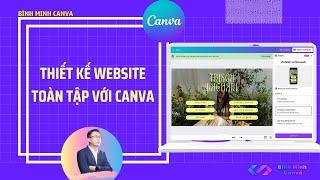 Thiết kế website toàn tập với Canva - Bình Minh Canva