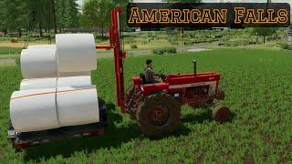 We Made Some Good Money Today On The Farm #48 | American Falls | FS22 | FarmingSimulator22