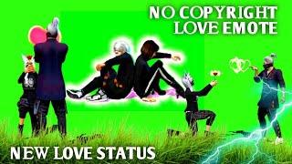 New Love status | Green screen video | free fire emote green screen#greenscreen @aaayt09