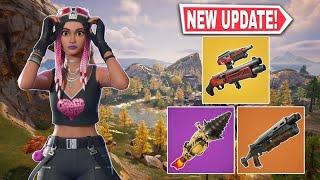 Fortnite: First update of Season 2 Lawless! (new weapons)