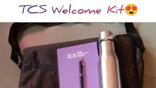 TCS Welcome Kit Unboxing #tcs #freshers