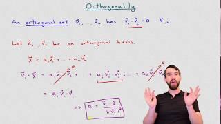 Orthogonal bases are easy to work with!